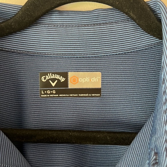 Callaway Opti-Dri Golf Shirt - Size Large - Picture 3 of 4